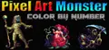 Pixel Art Monster - Color by Number Prices