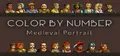 Color by Number - Medieval Portrait Prices
