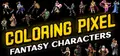 Coloring Pixel - Fantasy Characters Prices