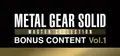 METAL GEAR SOLID: MASTER COLLECTION Vol.1 BONUS CONTENT Prices