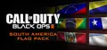 Call of Duty®: Black Ops II - South American Flags of the World Calling Card Pack