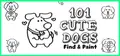 101 Cute Dogs: Find & Paint Prices