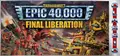 Final Liberation: Warhammer Epic 40,000 (Classic) Prices